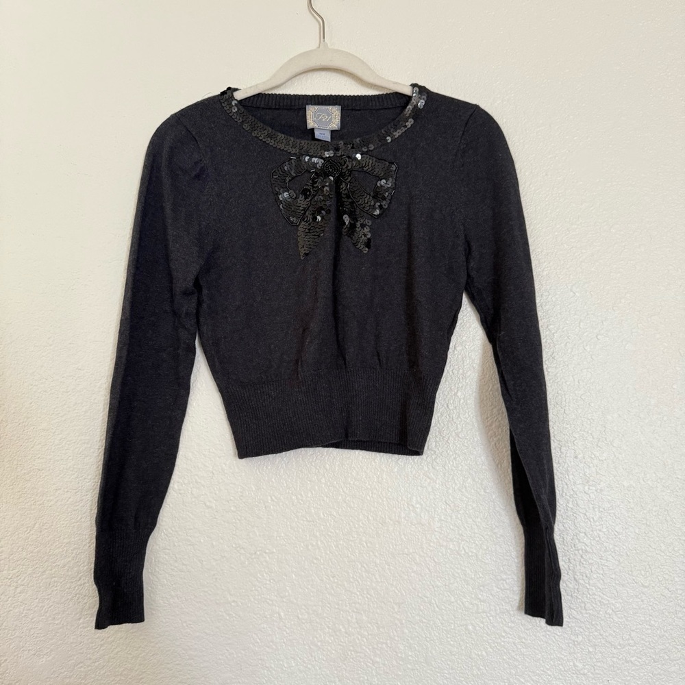 Forever 21 bow sweater